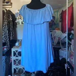Light blue dress